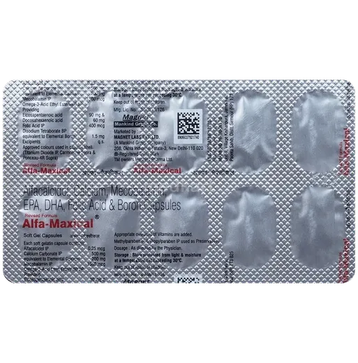 alfa maxical capsule 10's